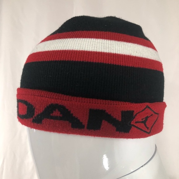 Jordan Jumpman Youth Striped Beanie - Picture 2 of 6